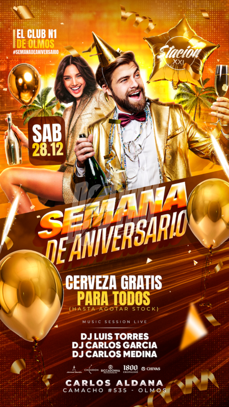 SEMANA DE ANIVERSARIO - KIT FLYERS