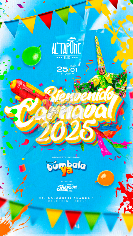 BIENVENIDO CARNAVAL